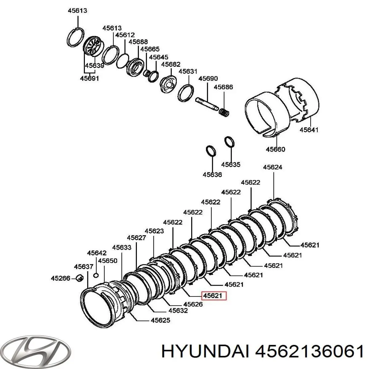Купити 4562136000 Hyundai/Kia Ротор гальмівний