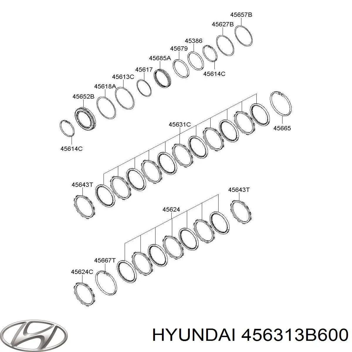 456313B600 Hyundai/Kia 