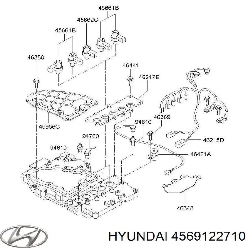  Hyundai/Kia 4569122710 ціна, від  USD