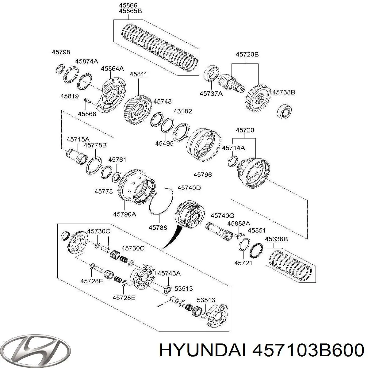 457103B600 Hyundai/Kia 