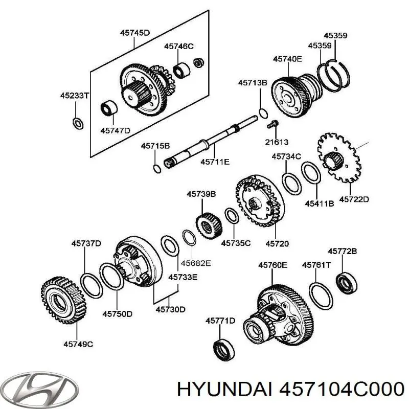 457104C000 Hyundai/Kia 