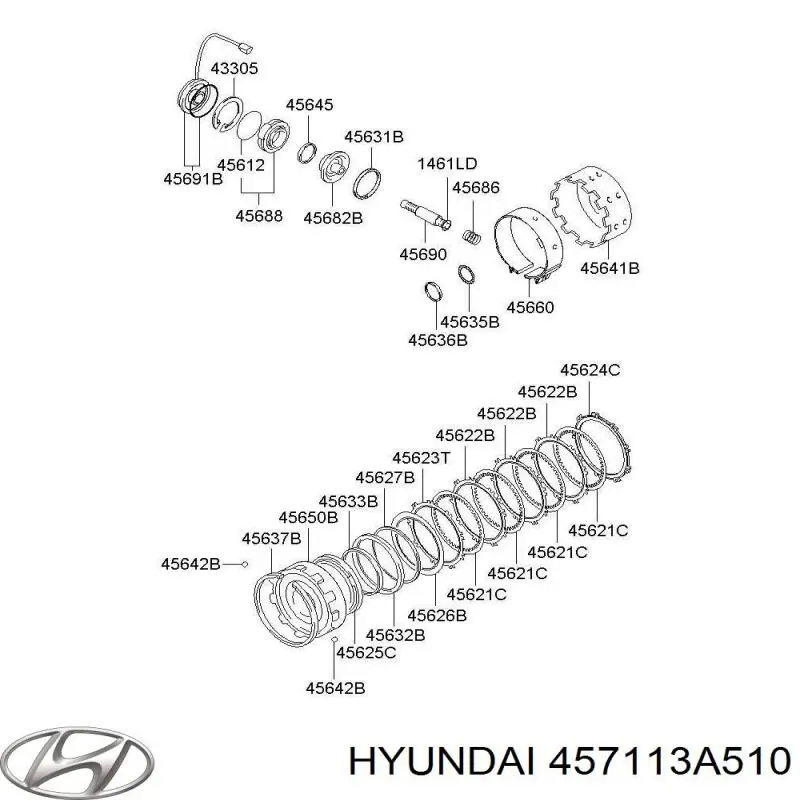 Купити 457113A510 Hyundai/Kia 