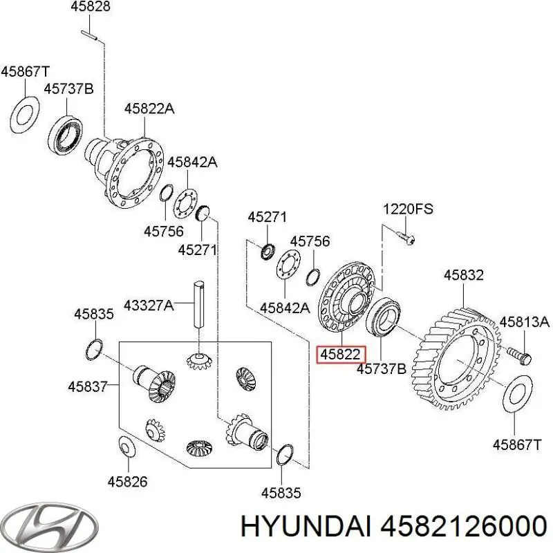 4582126000 Hyundai/Kia 