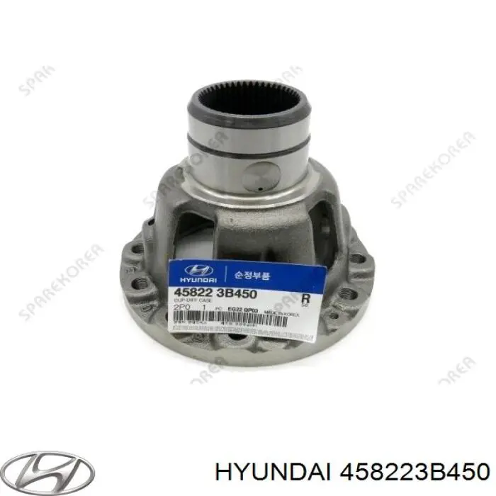 TQ51040 Tqparts Корпус диференціала переднього моста