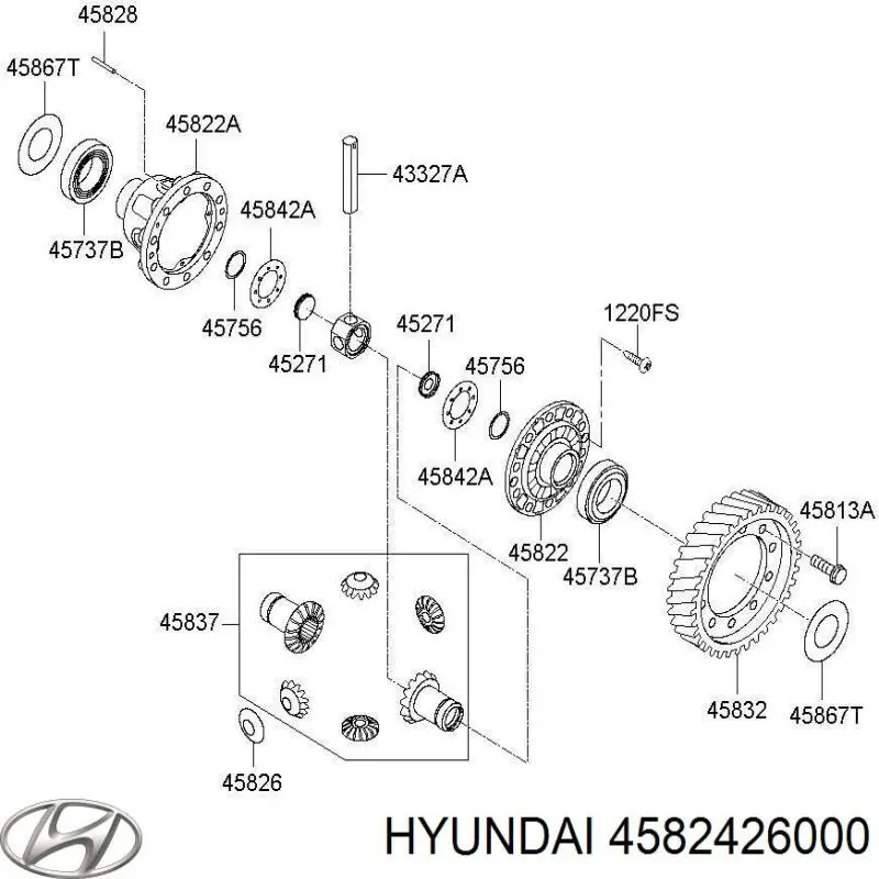 4582426000 Hyundai/Kia 