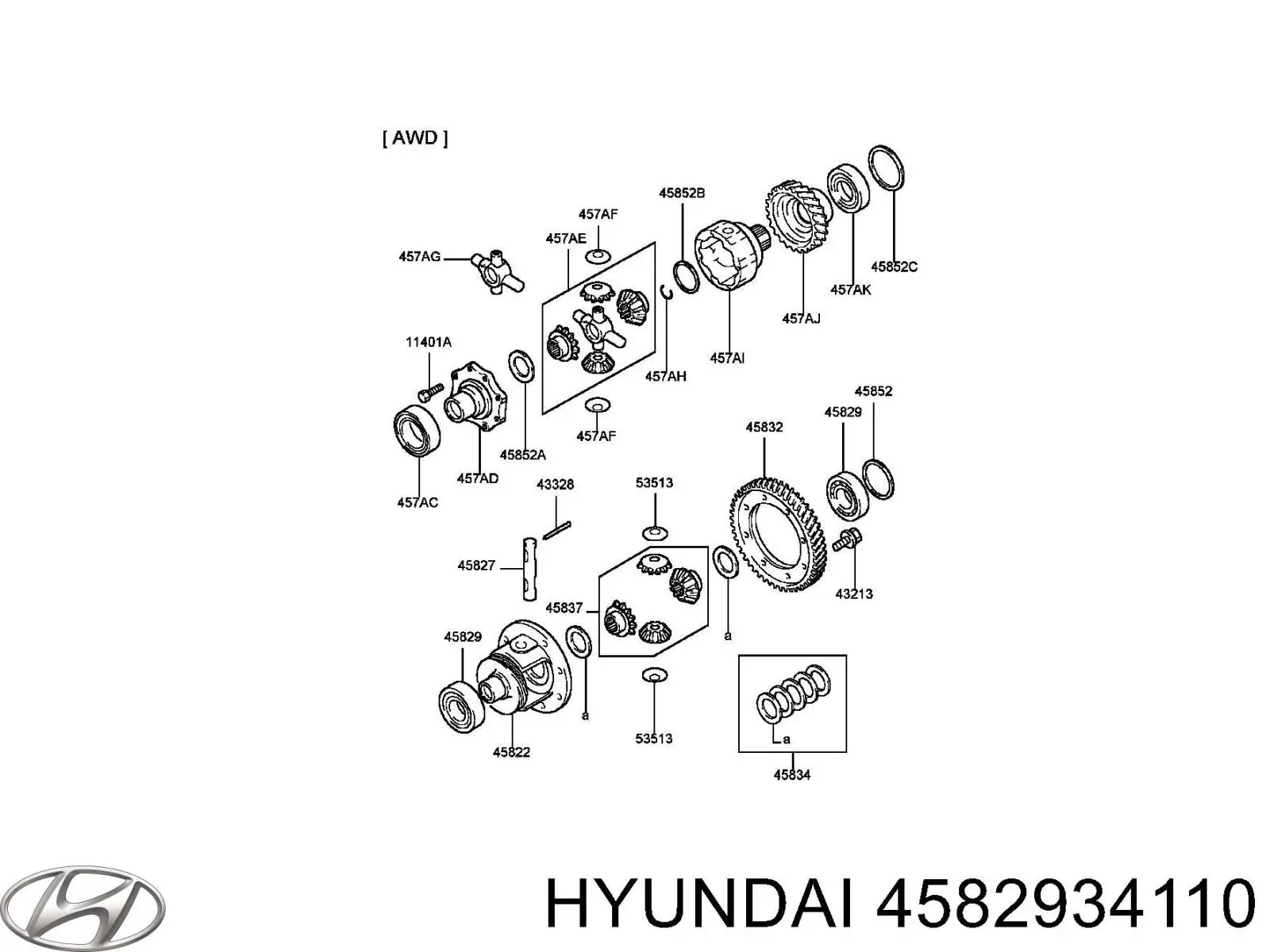  4582934140 Hyundai/Kia