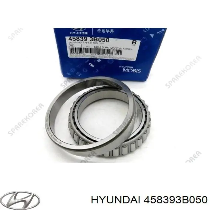 Підшипник диференціалу переднього моста Hyundai/Kia 458393B050 ціна, від 21.19 USD