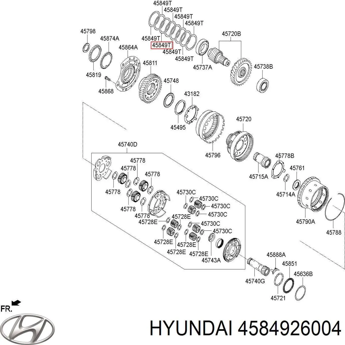  4584926004 Hyundai/Kia