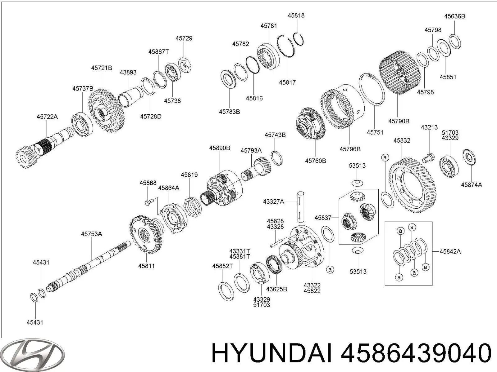 4586439040 Hyundai/Kia 