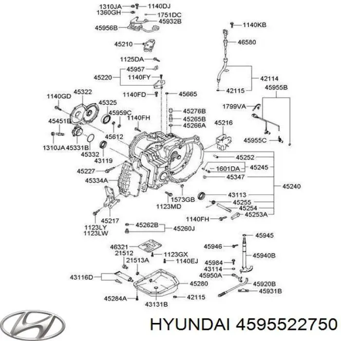 Датчик швидкості спідометра на Hyundai Accent III MC