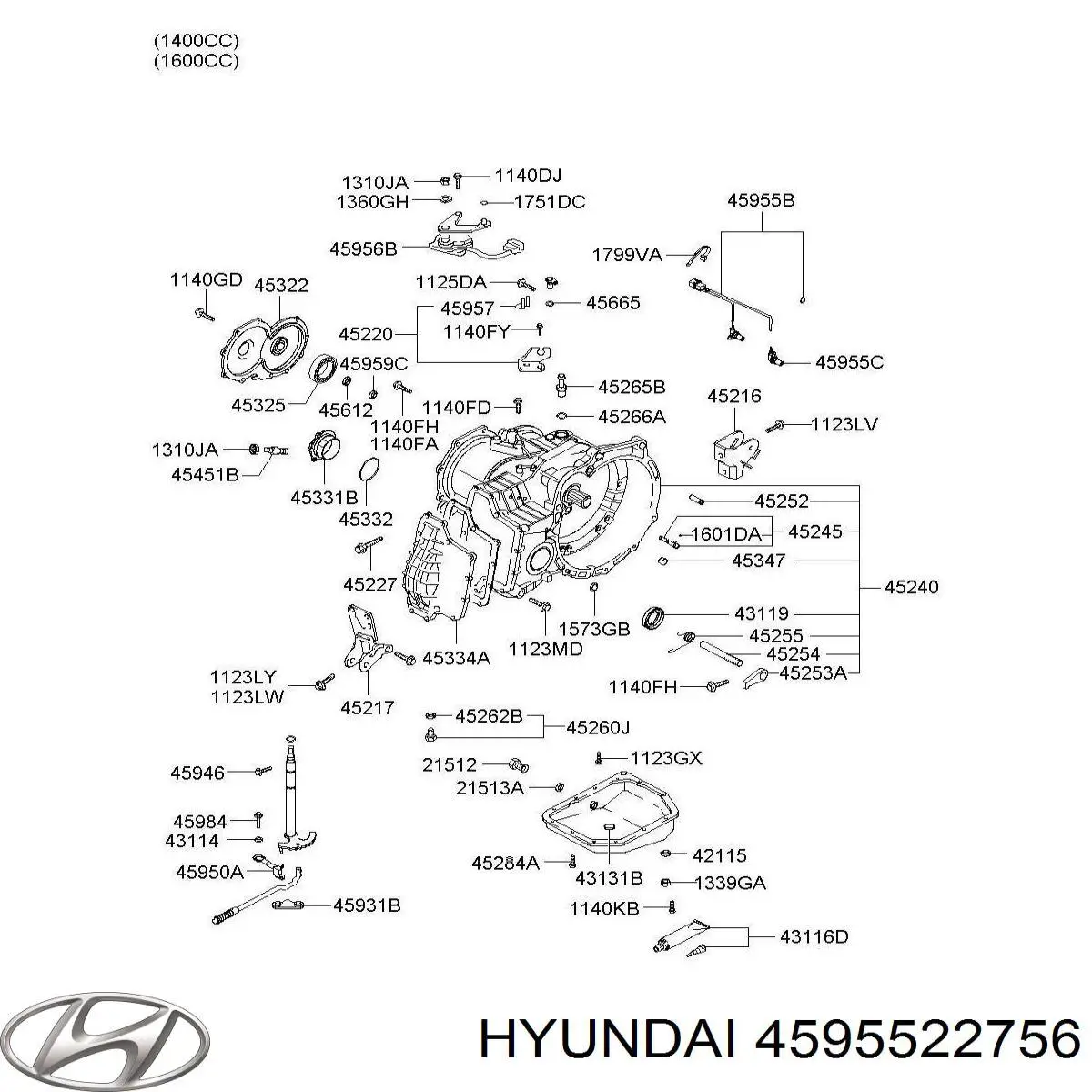 Датчик швидкості Hyundai Accent III седан (MC) (2005 - 2012) ціна, від 135.37 USD
