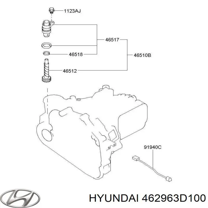 Купити 462963D100 Hyundai/Kia 