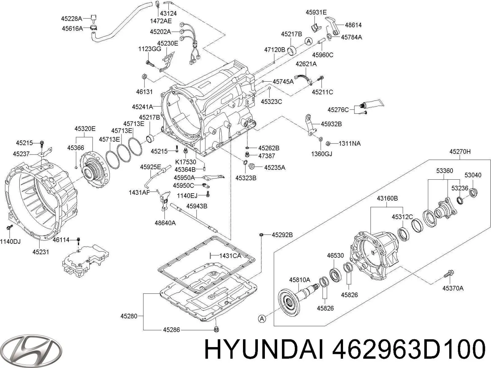  462963D100 Hyundai/Kia