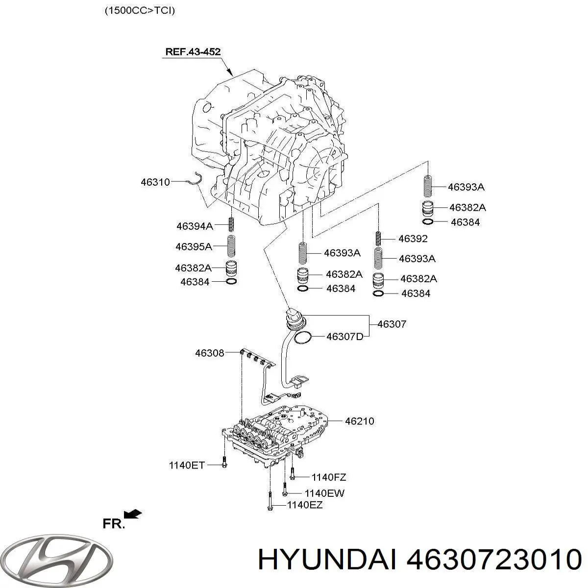 Джгут дротів АКПП 4630723010 Hyundai/Kia