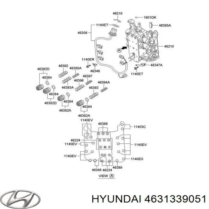 Соленоїд перемикання Hyundai/Kia 4631339051 ціна, від 95.83 USD