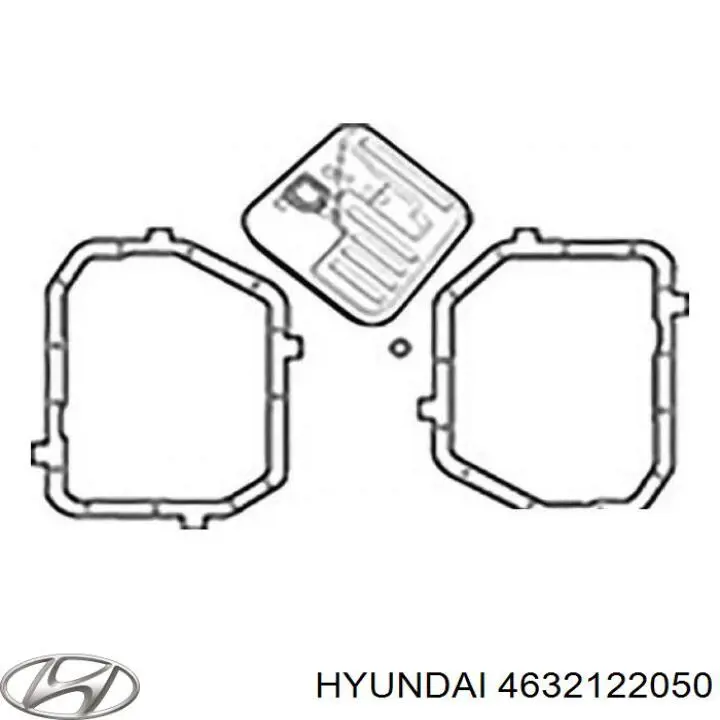Фільтр коробки автомат Hyundai/Kia 4632122050 ціна, від 11.54 USD