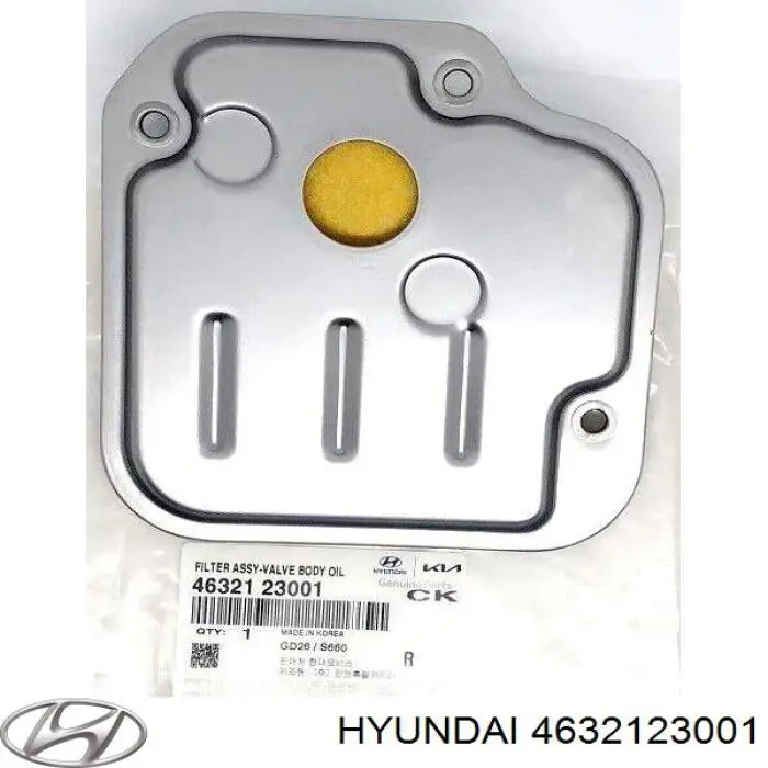 Фільтр АКПП 4632123001 Hyundai/Kia