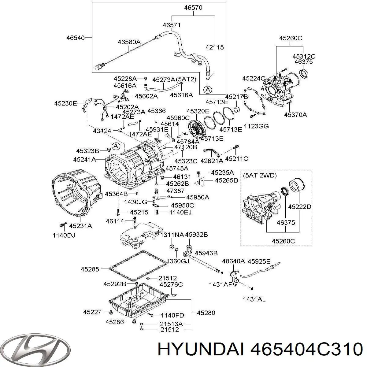 465404C310 Hyundai/Kia 