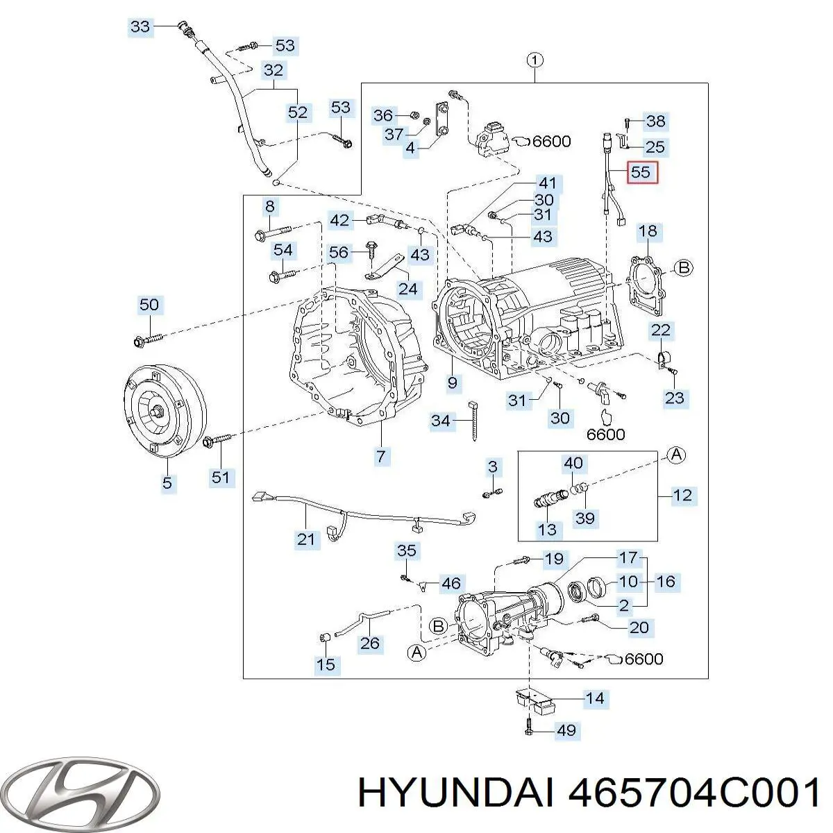 465704C001 Hyundai/Kia 