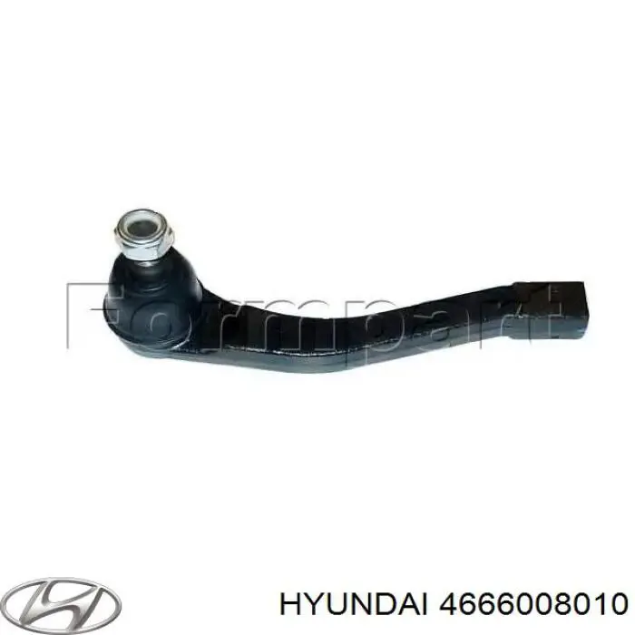 Накінечник рульової тяги, зовнішній 4666008010 Hyundai/Kia