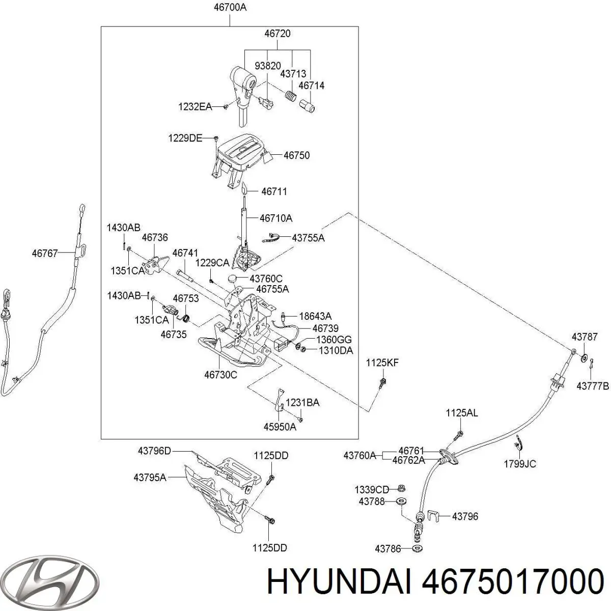  Hyundai/Kia 4675017000 ціна, від 17.96 USD