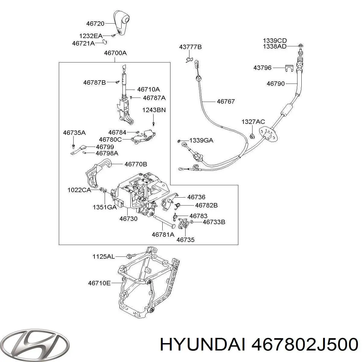  467802J500 Hyundai/Kia