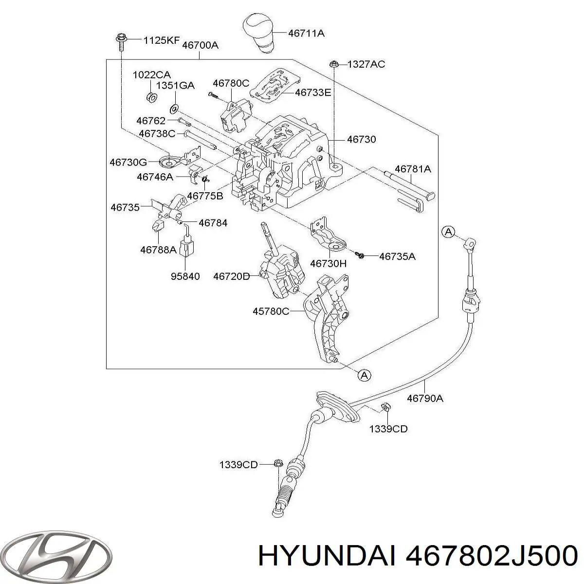 467802J500 Hyundai/Kia 