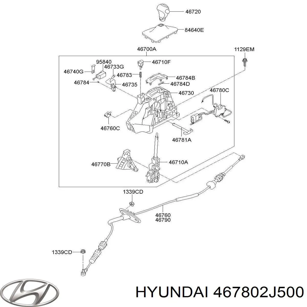  467802J500 Hyundai/Kia