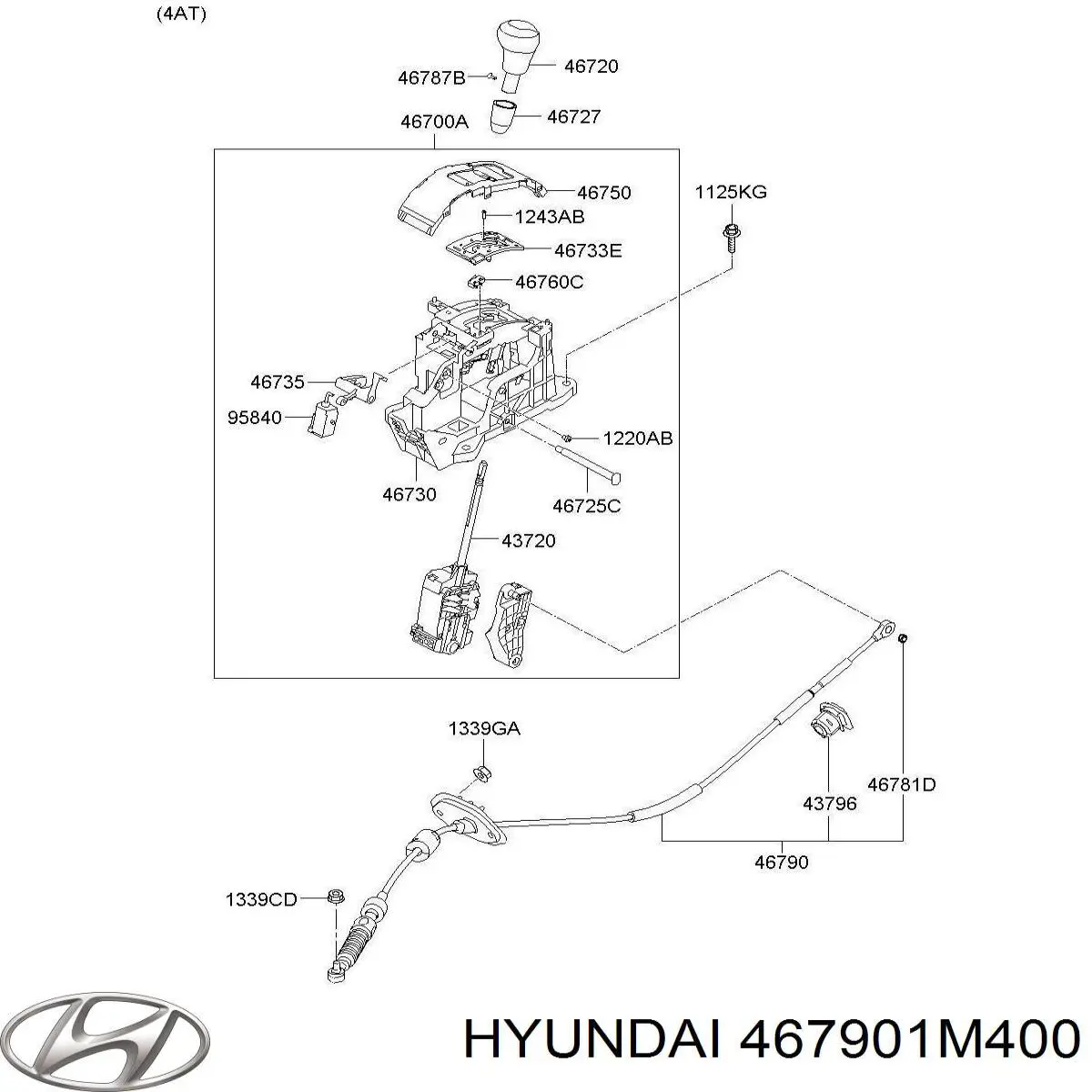 467901M400 Hyundai/Kia 