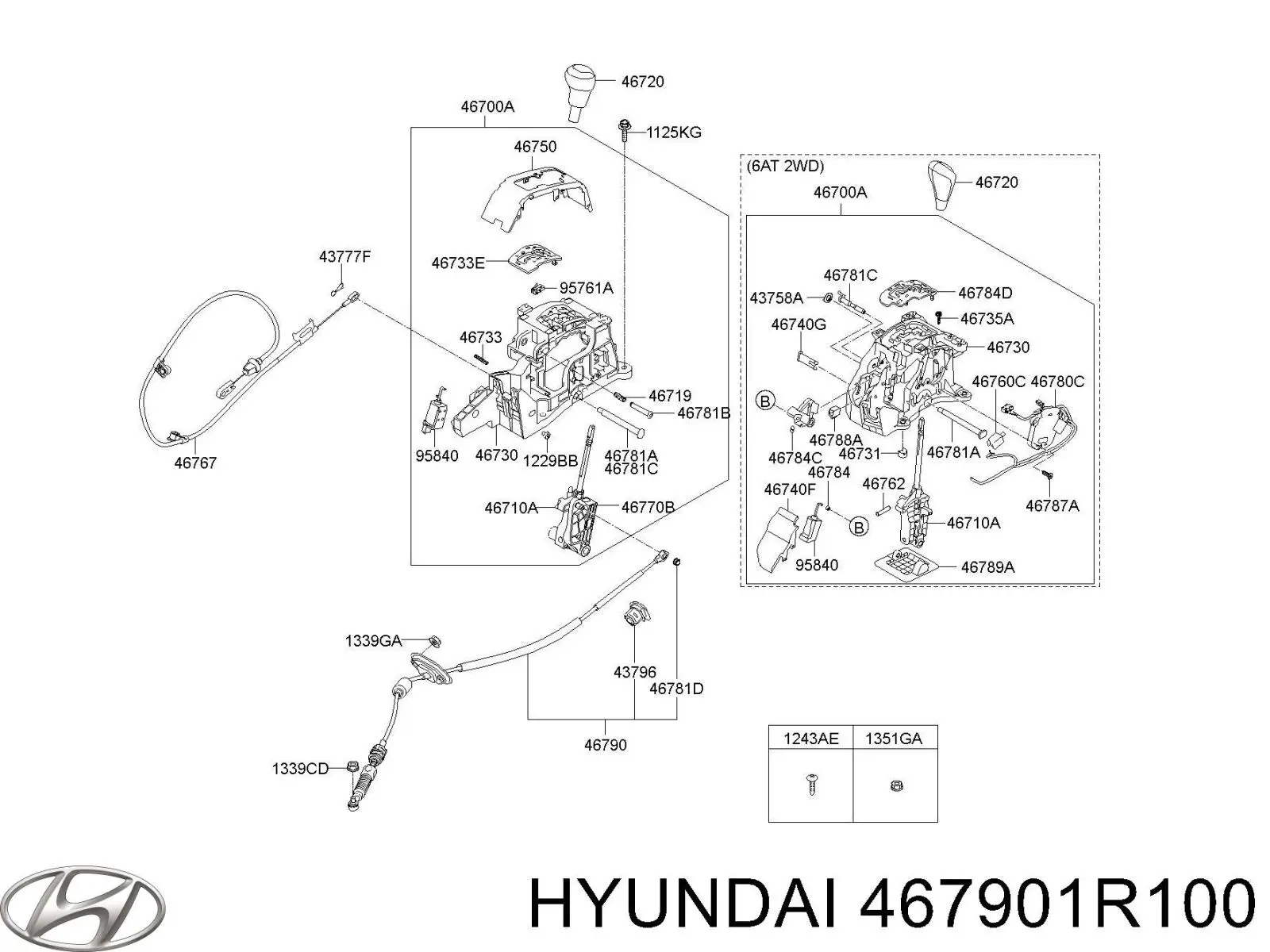 Купити 467901R100 Hyundai/Kia 