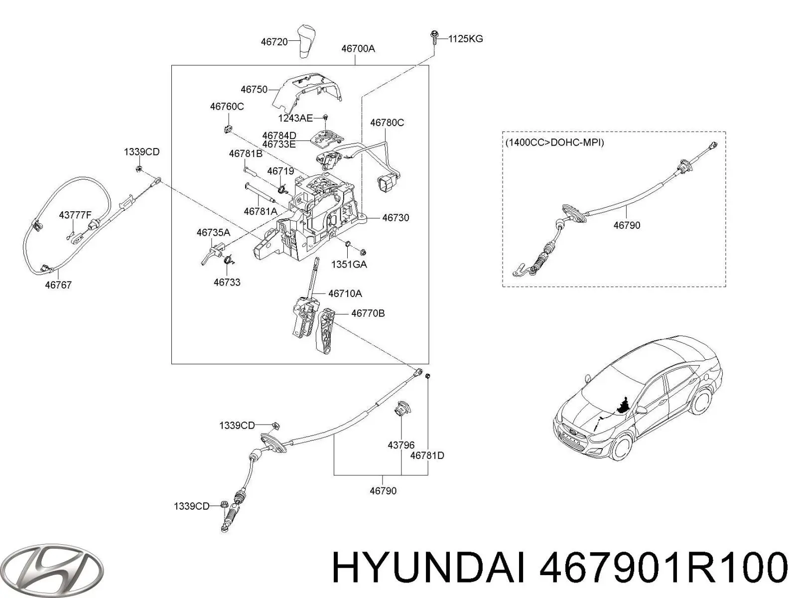  467901R100 Hyundai/Kia