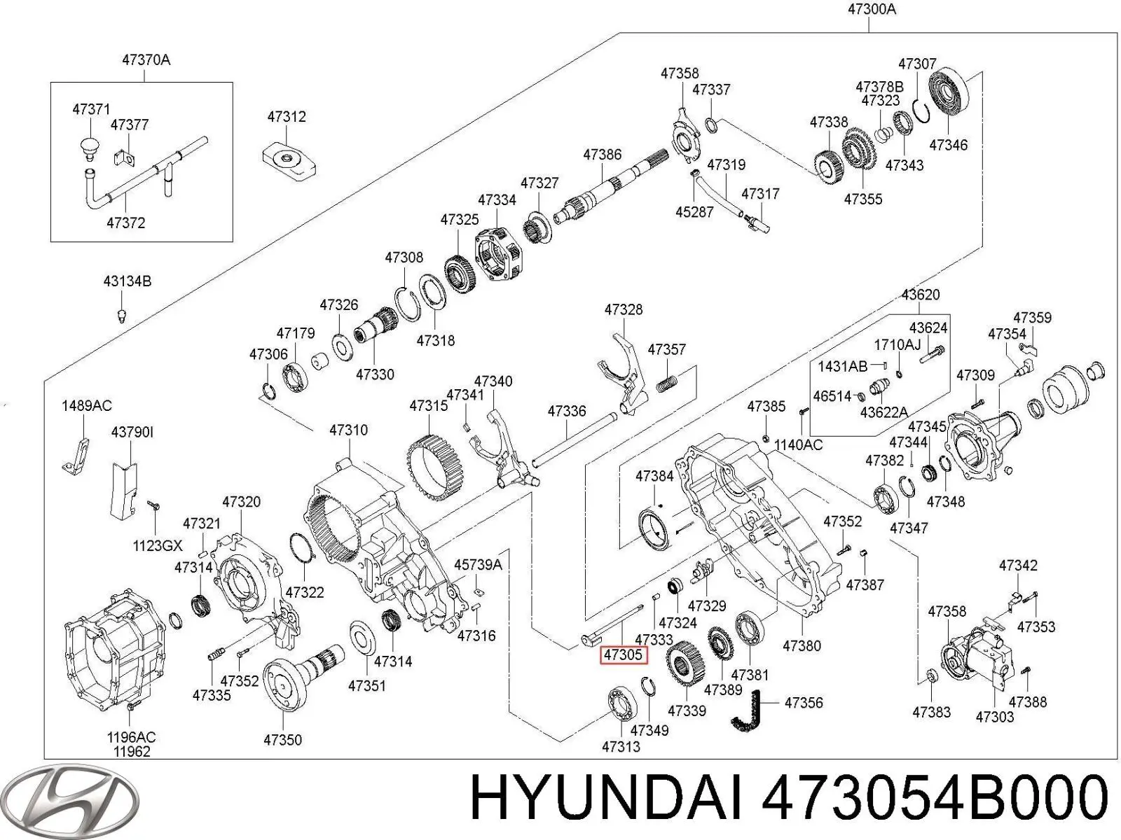  473054B000 Hyundai/Kia