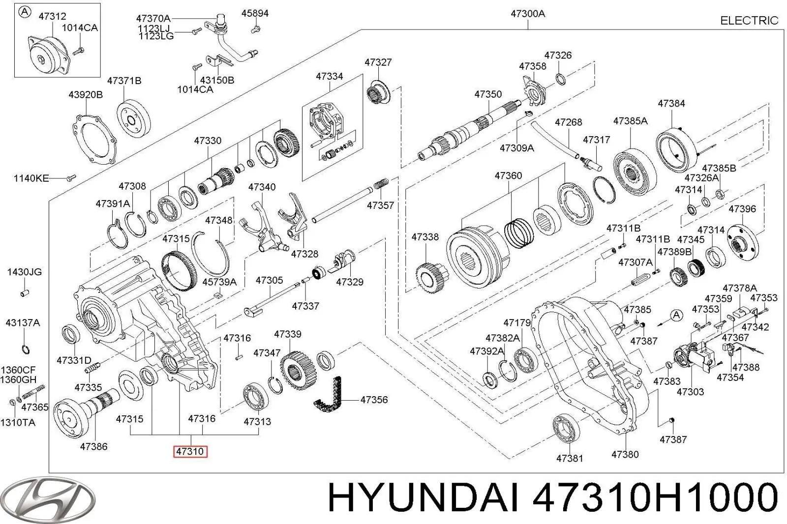 47310H1000 Hyundai/Kia 