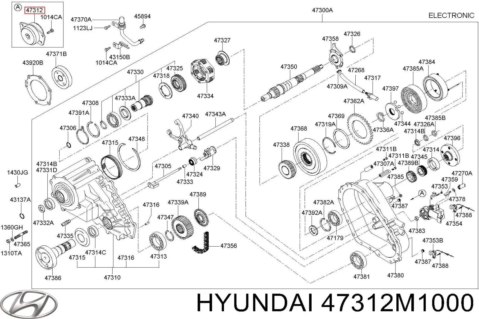 47312M1000 Hyundai/Kia 