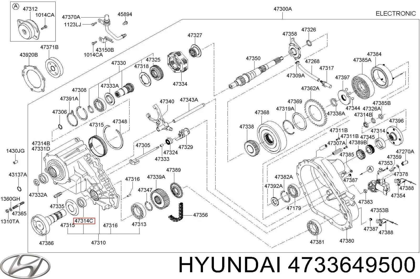  Hyundai/Kia 4733649500 ціна, від 9.95 USD
