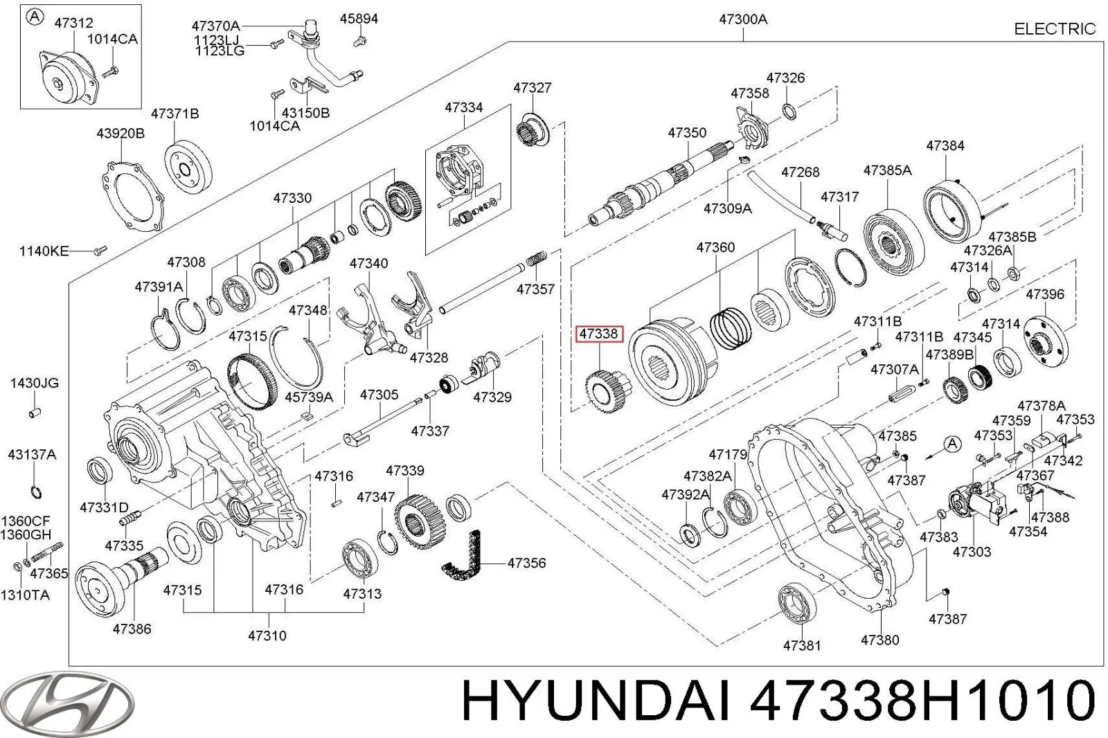Купити 47338H1010 Hyundai/Kia 