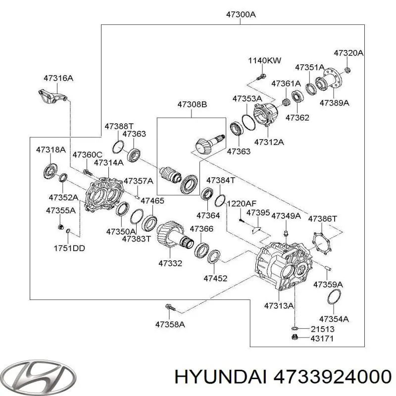 4733924000 Hyundai/Kia 