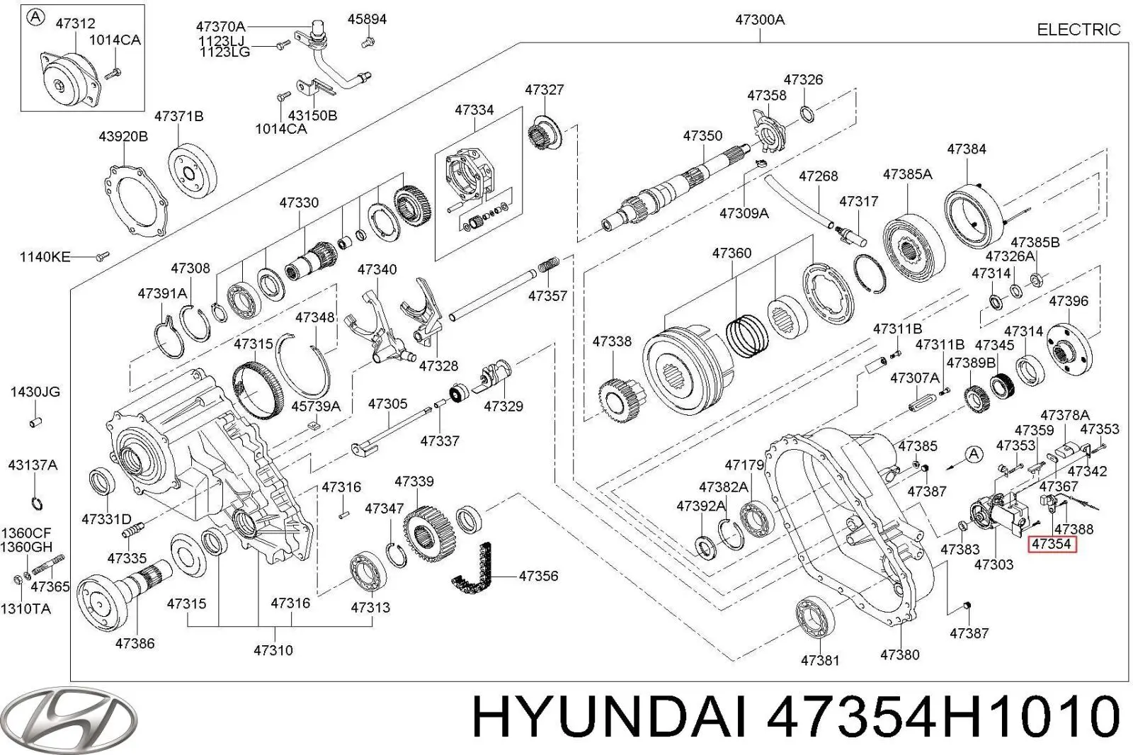 47354H1010 Hyundai/Kia датчик швидкості