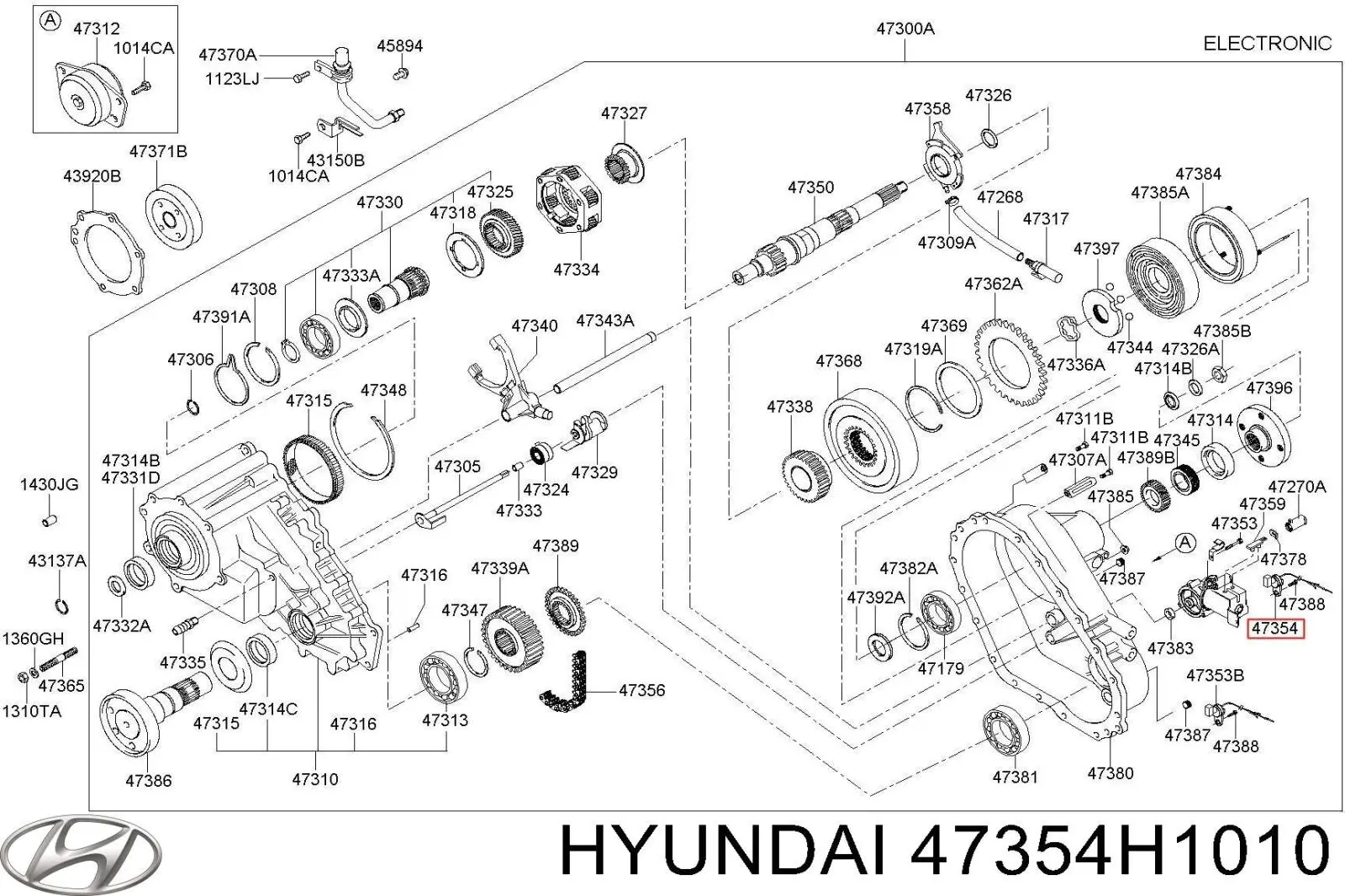 Датчик швидкості Hyundai/Kia 47354H1010 ціна, від 97.27 USD