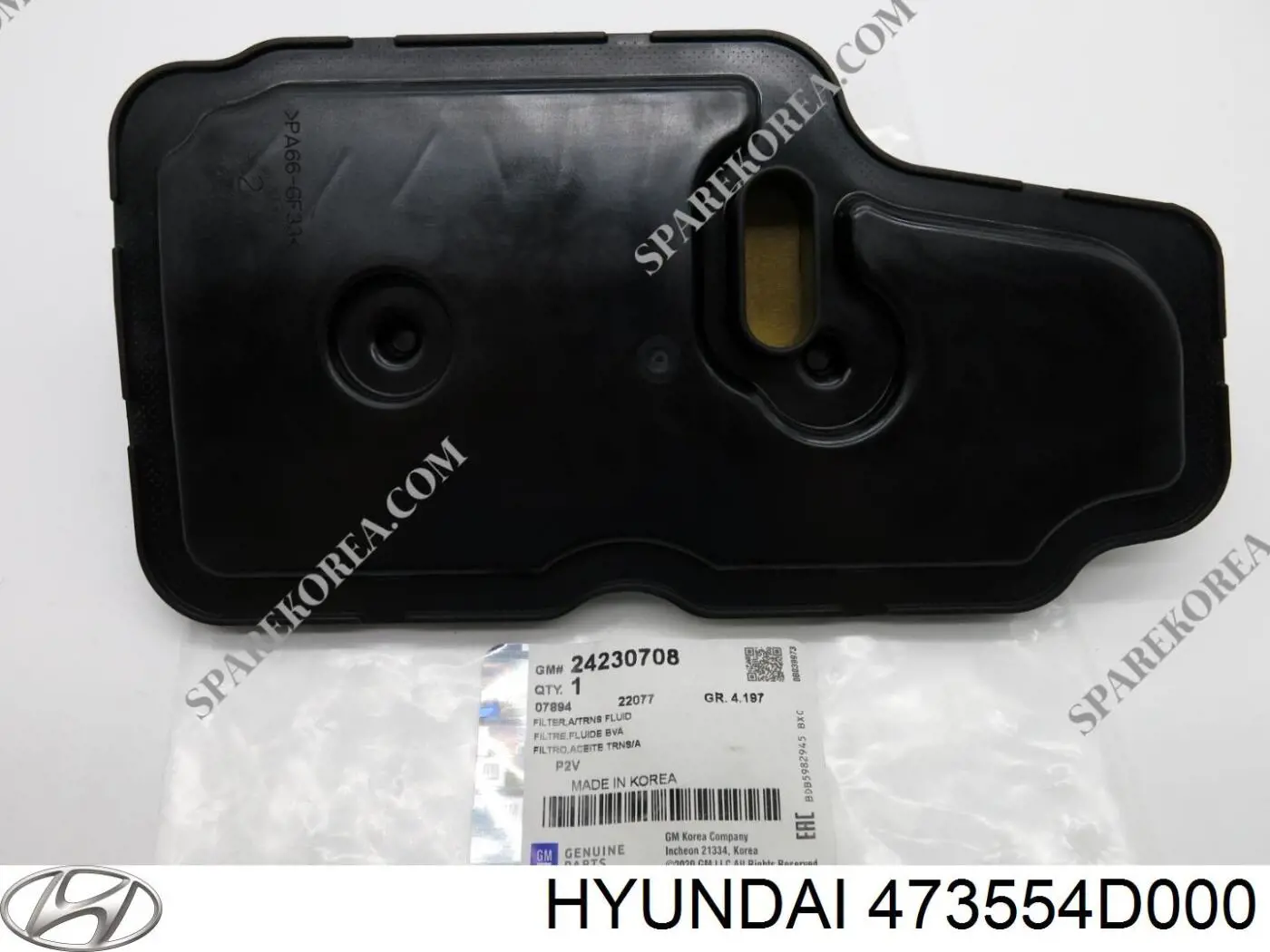  Hyundai/Kia 473554D000 ціна, від 46.14 USD