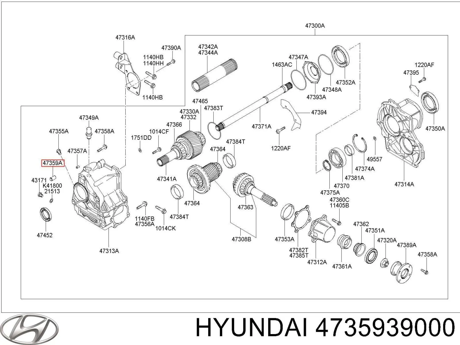  4735939000 Hyundai/Kia