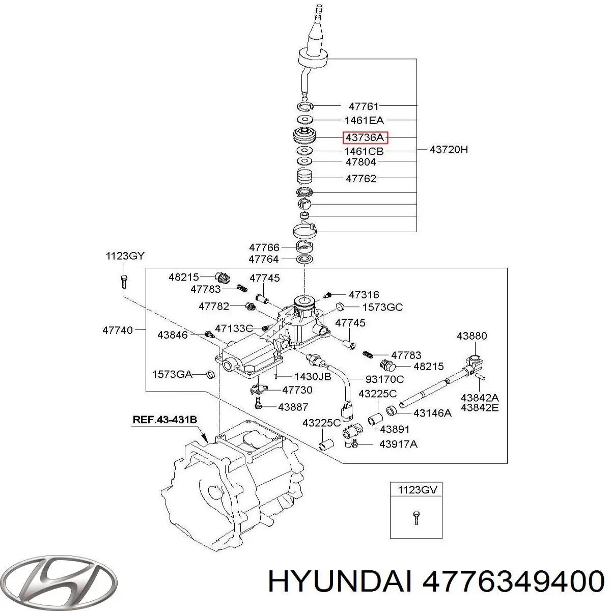  4776349400 Hyundai/Kia