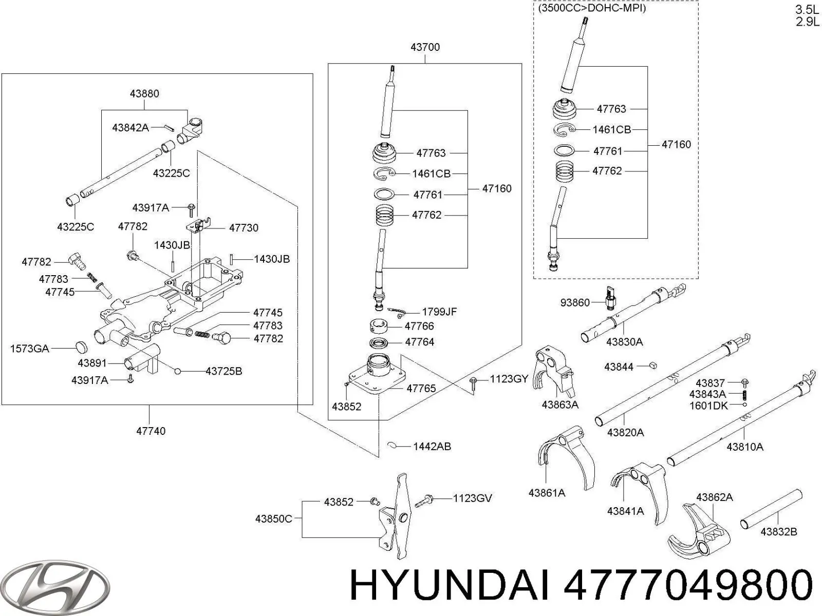  4777049800 Hyundai/Kia