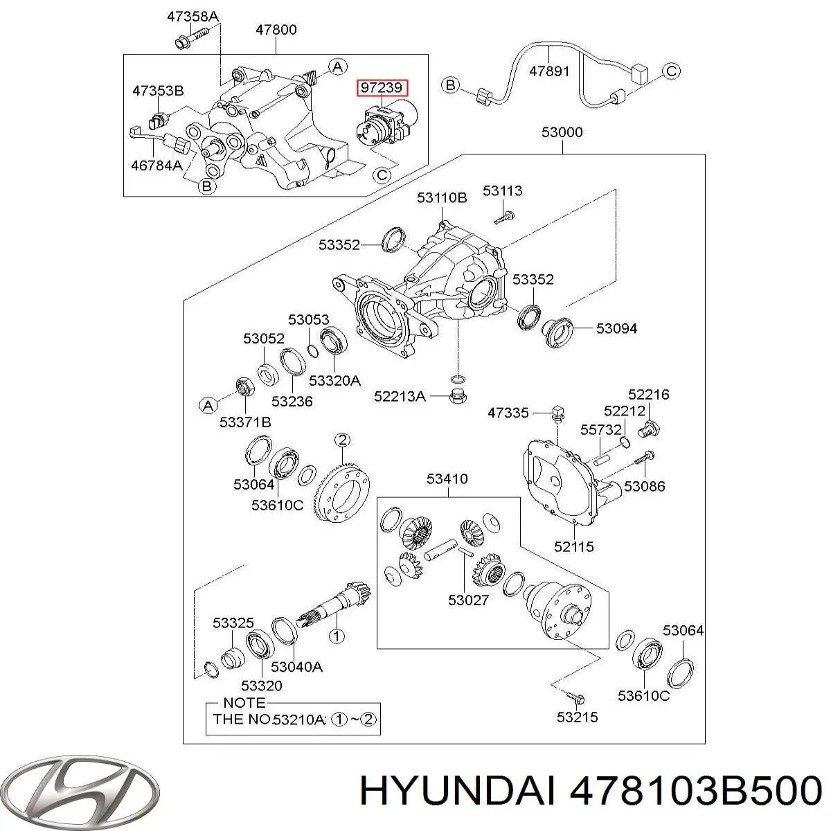 Насос муфти Haldex Hyundai Tucson (TM) (Хендай Таксон)