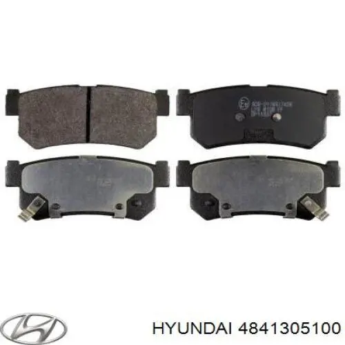 Колодки гальмові задні, дискові 4841305100 Hyundai/Kia