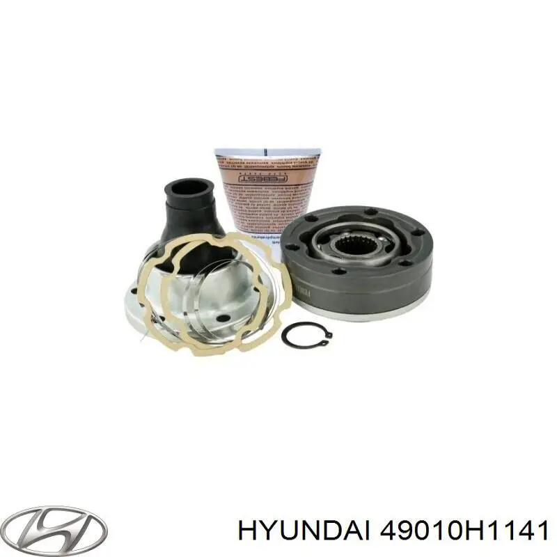 Вал карданний переднього моста Hyundai/Kia 49010H1141 ціна, від 69.06 USD