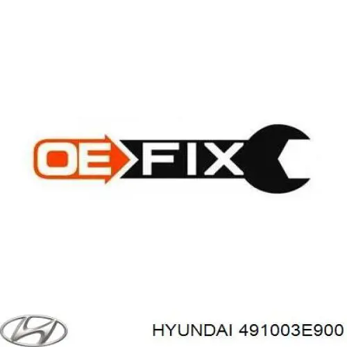 491003E900 Hyundai/Kia Кардан передній