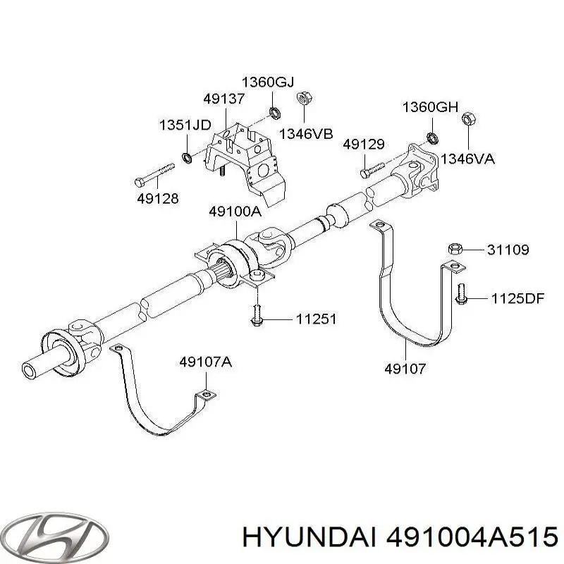  491004A515 Hyundai/Kia