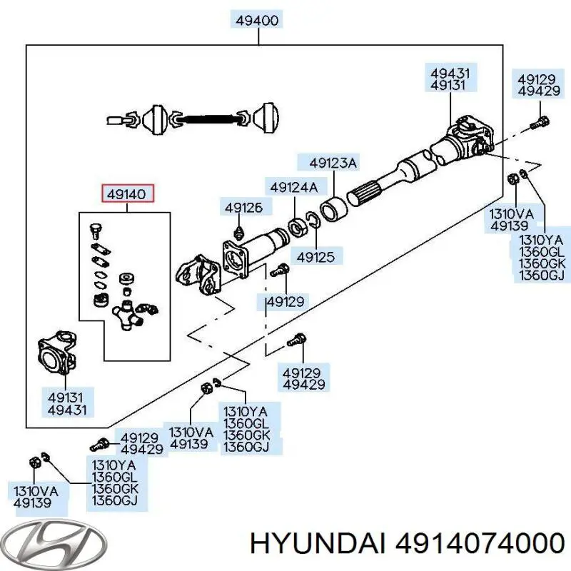  4914074000 Hyundai/Kia