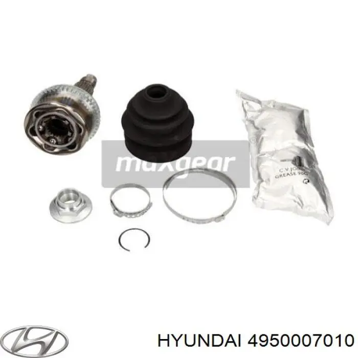 Купити 4950007010 Hyundai/Kia Ліва піввісь